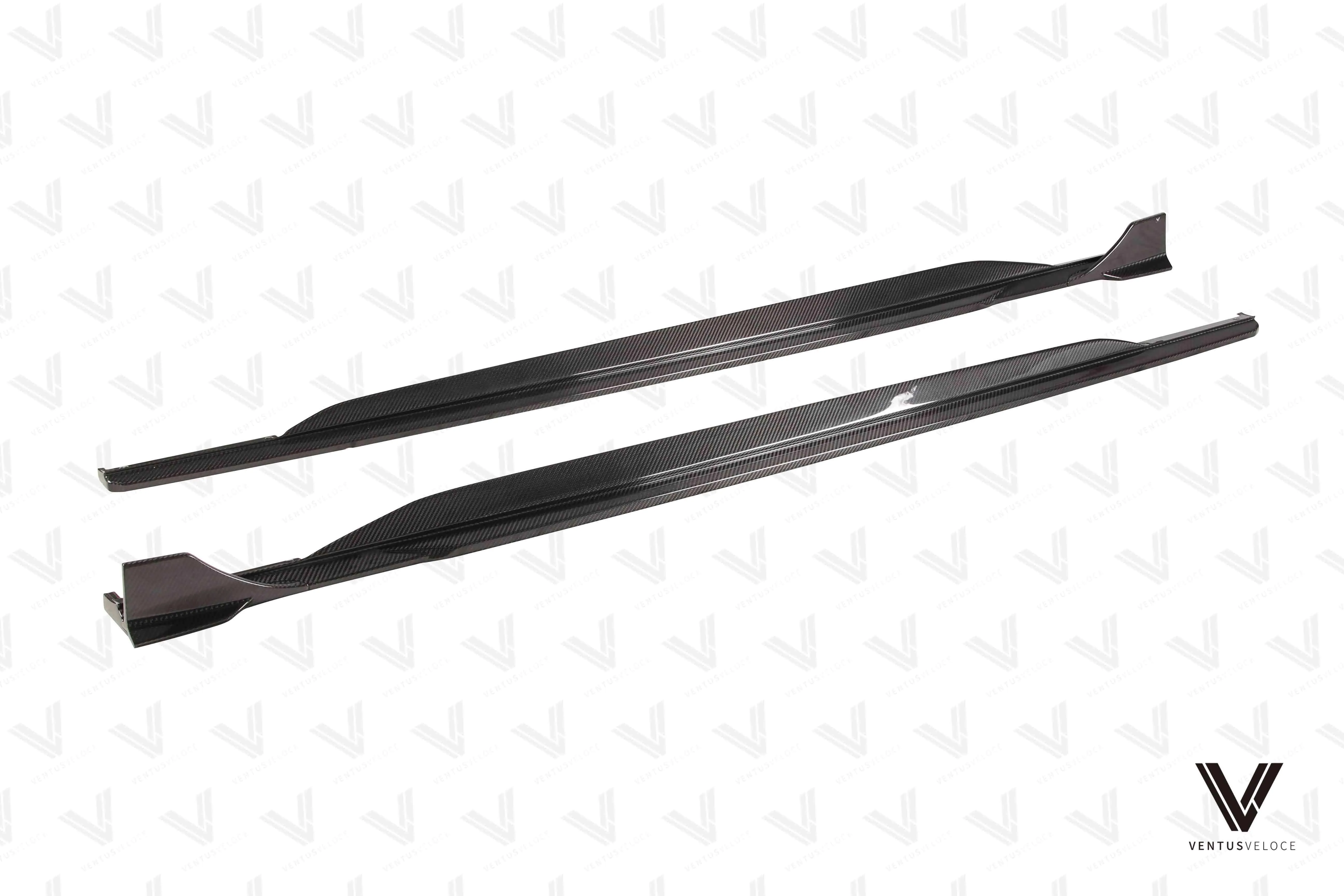 Ventus Veloce Side Skirts for Audi RS6 & RS7 C8 2020-ON Carbon Fiber
