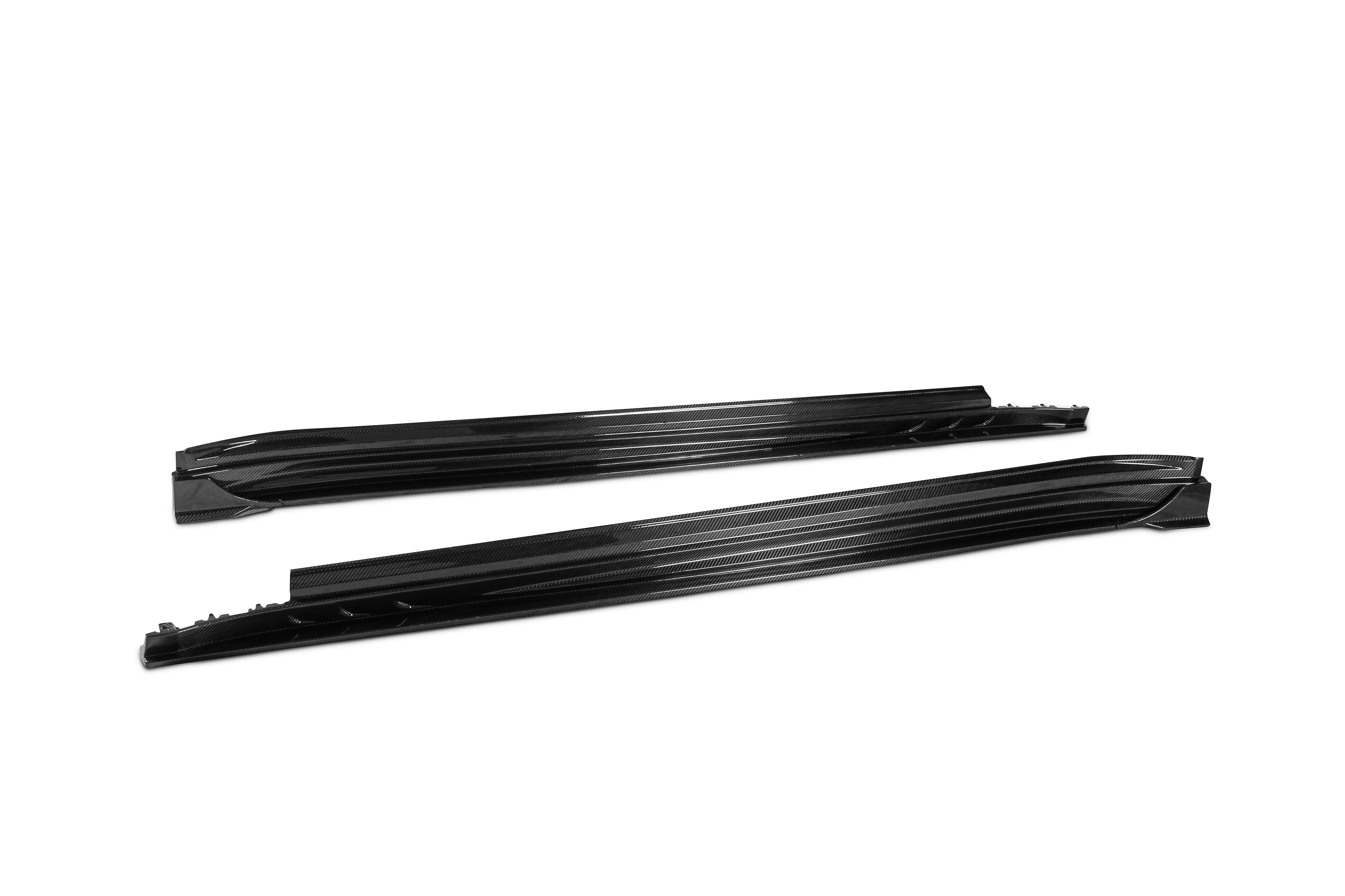 Ventus Veloce Side Skirts for Porsche Panamera 4 & 4S & Turbo 971.1 971.2 Carbon Fiber