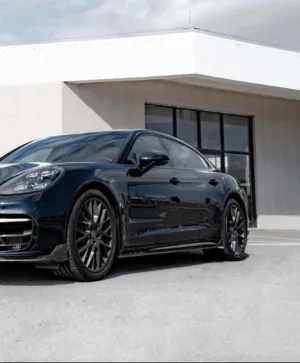 Ventus Veloce Side Skirts for Porsche Panamera 4 & 4S & Turbo 971.1 971.2 Carbon Fiber
