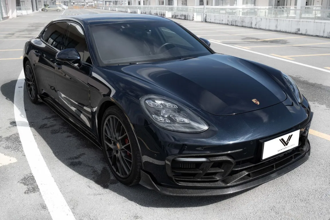 Ventus Veloce Side Skirts for Porsche Panamera 4 & 4S & Turbo 971.1 971.2 Carbon Fiber