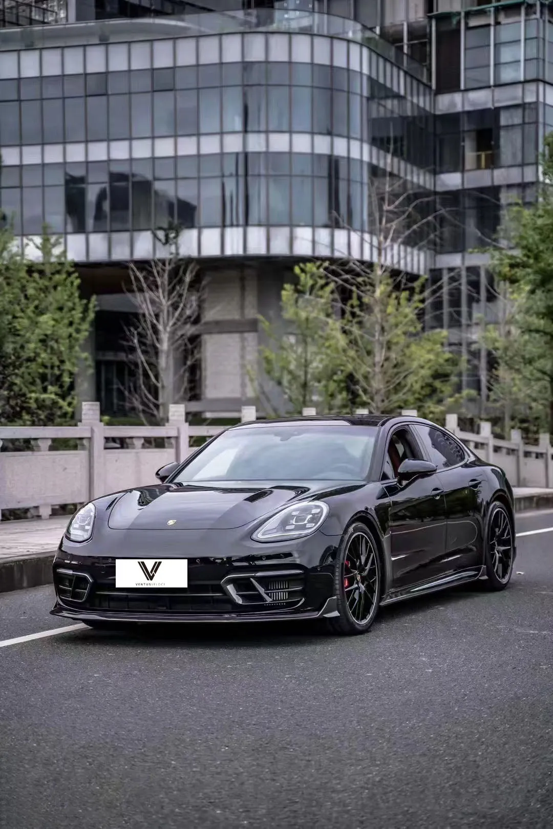 Ventus Veloce Side Skirts for Porsche Panamera 4 & 4S & Turbo 971.1 971.2 Carbon Fiber